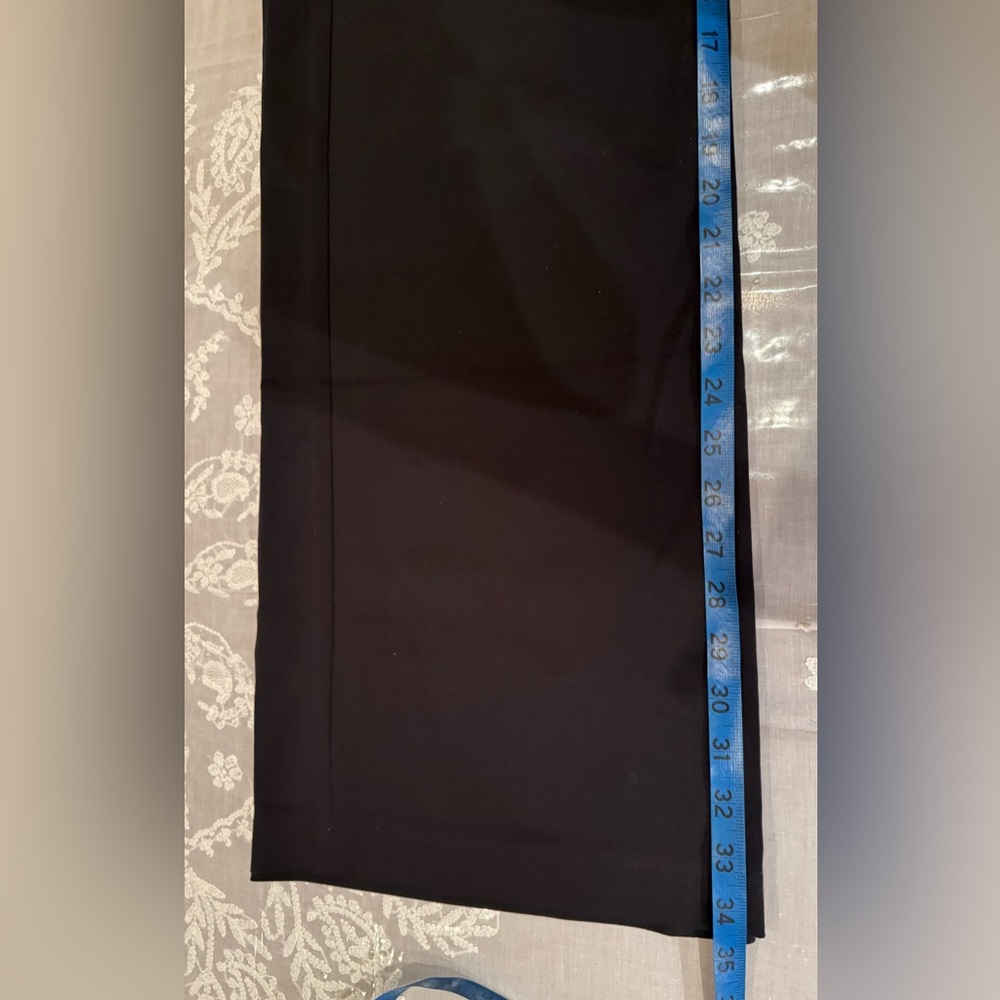 NWT OSMAN Black dress pants - Size 6. HIGH WAISTED AND WIDE LEG - Picture 8 of 16